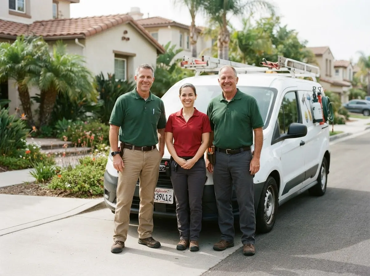 The Canyon Finch Pest Control team, pest control service in San Diego, CA